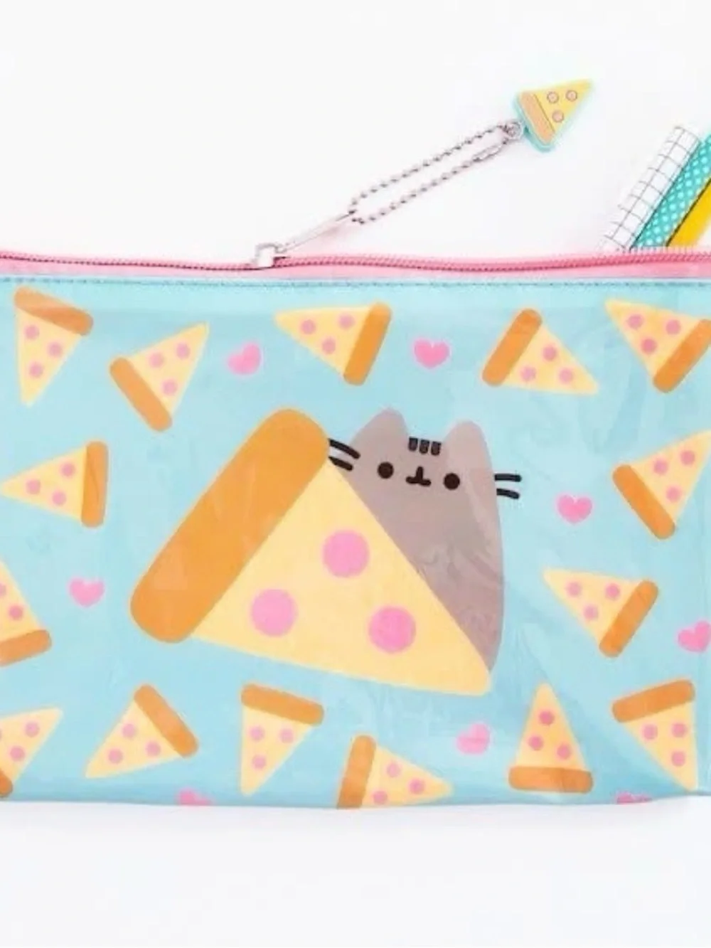 Pusheen Pizza Pencil Pouch Cosmetic Stationary Bag